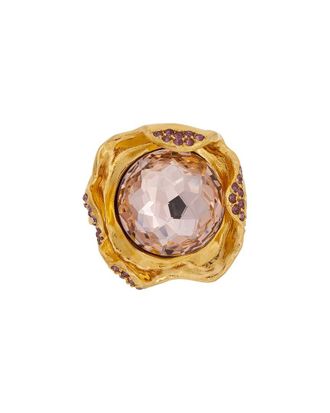 Oscar De La Renta Oscar De La Renta Crystal Nest Ring