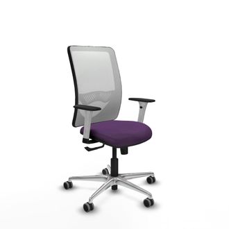 Piqueras y Crespo Silla De Oficina Piqueras Y Crespo Zulema Blanco Cuero Sint&eacute;tico