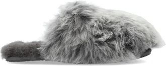 UGG W Scuffette Chalet - Dames - Pantoffels - Grijs - 37 EU - Leer - Schoenen