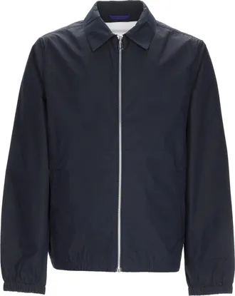 Paul Smith Minimalist Cotton-Blend Zip-Front Jacket