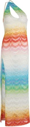 Missoni Patterned Metallic-knit Beach Dress - Multicoloured - 36 (UK6 / XS)