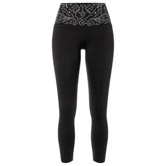 super.natural Bandana Tights Leggings f&uuml;r Damen | schwarz