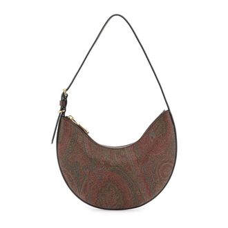 Etro Shoulder Bag - Dames - Tassen - Bruin - Maat: ONE Size Katoen