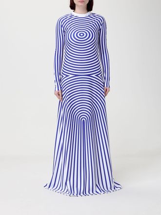 Jean Paul Gaultier Abito The Long Blue Target Jean Paul Gaultier in jersey