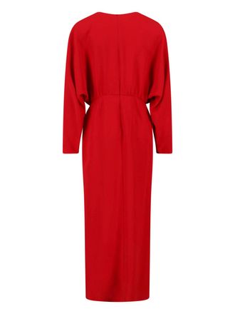Valentino Womens Dresses Red Silk
