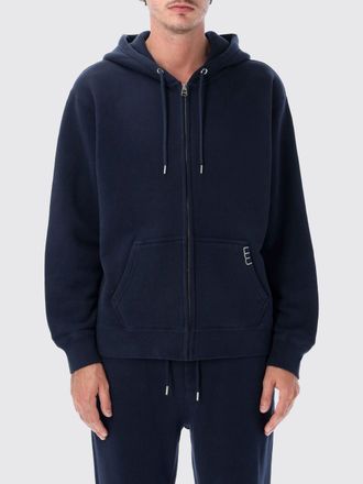 J.W.Anderson Cotton Zip-Up Hoodie with Contrast Logo