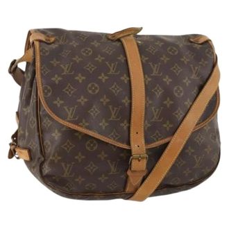 Louis Vuitton Pre-owned Cross Body Bags, female, Brown, Size: ONE SIZE Pre-owned Vintage Shoulder Bag