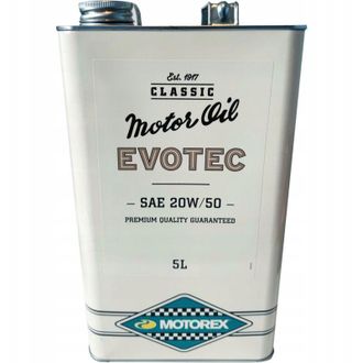 OEM Aceite De Motor De Calidad Premium Evotec 20w50 5l Motorex Classic Line