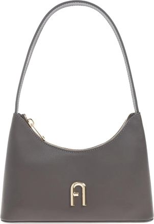 Furla Borsa a spalla Diamond mini in pelle - Grigio