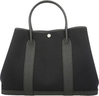 Herm&egrave;s Black Tote Bag (Pre-Owned)