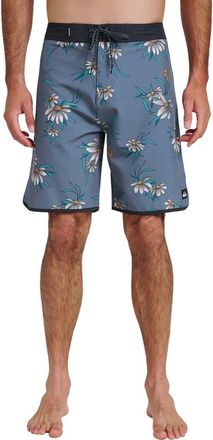 Quiksilver Surfsilk Coastal Flora Swim Shorts in China Blue at Nordstrom Rack, Size 31