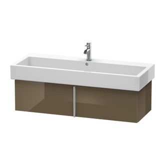 Duravit Duravit Vero Vanity 6108, De Pared, Con 1 Extra&iacute;ble, 1150mm, Color (frente/cuerpo): Marr&oacute;n Oliva Laca Alto Brillo - Ve610806161