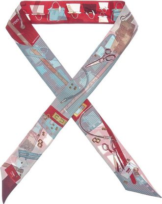 Fendi Fendi Wrappy Silk Neckbow