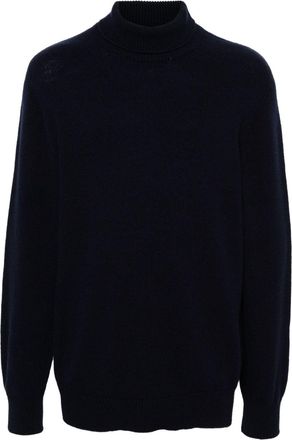 Laneus roll-neck jumper - men - Cashmere/Merino - 52 - Blue
