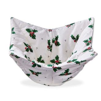 Tag Vintage Holly Bowl Cozy Christmas Serving Potholder White Multi at Nordstrom