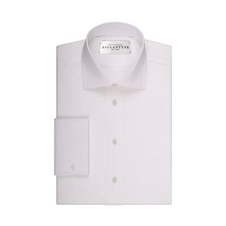 Ballantyne Hombre, Camisas, Blanco, Talla: L