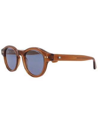 Montblanc Mens MB0287S 48mm Sunglasses