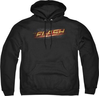 Gildan The Flash Logo Adult Pull Over Hoodie / Hooded Sweatshirt