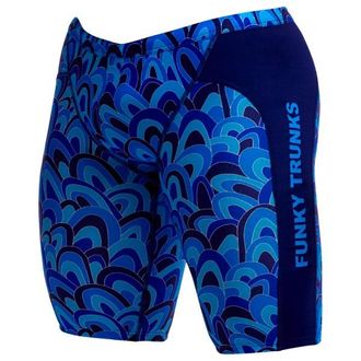 Funky Trunks Training Jammers Badehose f&uuml;r Herren | blau