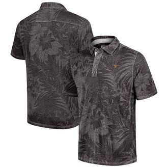 Tommy Bahama Mens Tommy Bahama Black Texas Longhorns Sport Santiago Paradise Polo at Nordstrom, Size Xx-Large