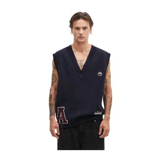AMBUSH Ambush, Truien & Vesten, Heren, Blauw, L, Sleeveless Truien