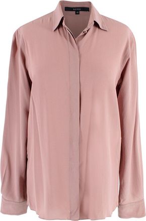 Gucci Dusky Pink Silk Blouse Size XS