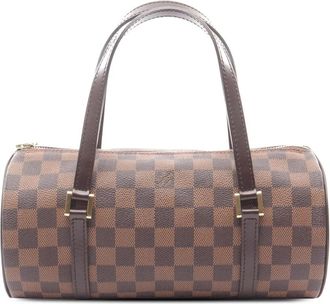 Louis Vuitton Pre-owned Handbags, female, Brown, Size: ONE SIZE Pre-owned Stylish Barrel Handbag