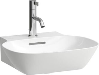 Laufen Laufen - Ino Lavabo Con Enjuague Manual, 1 Agujero Para Grifo, Con