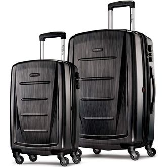 Samsonite Winfield 2 (20/28) 2-Piece Set Hardside Expandable Luggage with Spinner Wheels in Brushed Anthracite at Nordstrom