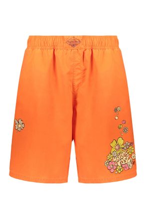 Martine Rose Logo Print Swim Shorts