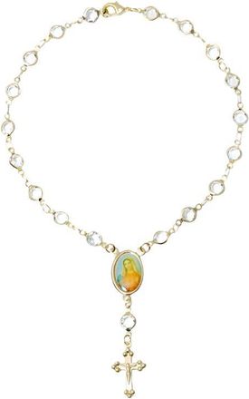 The M Jewelers NY Rosary Anklet in Silver at Nordstrom