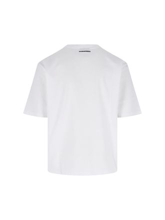 Dsquared2 Mens T-Shirts And Polos White Cotton