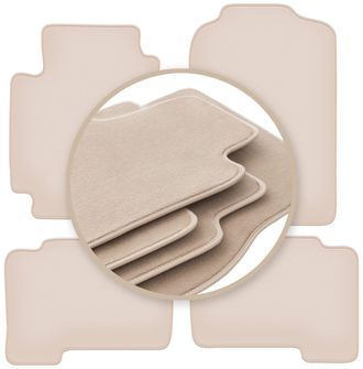 OEM Alfombrillas Beige Premium Para Suzuki Grand Vitara Ii 5 Puertas 2005-2014