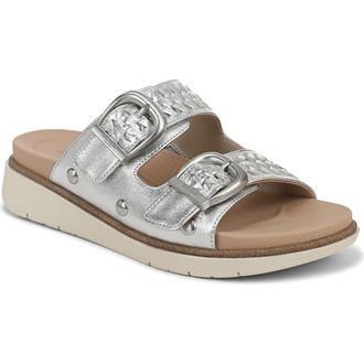 Dr. Scholls Palmdale Sandal in Silver at Nordstrom, Size 6.5