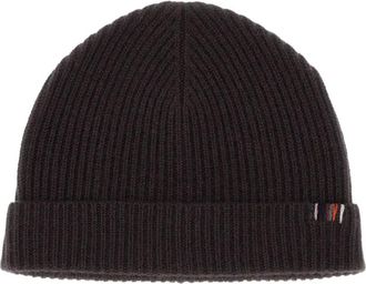 Extreme Cashmere ribbed beanie - Brown