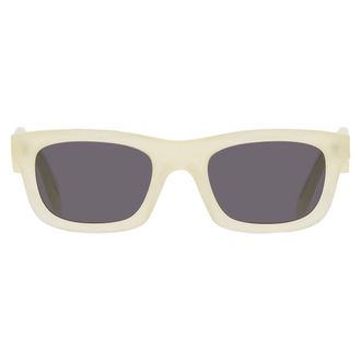 Prada Grey Rectangular Ladies Sunglasses PR C06S 21G08Z 50