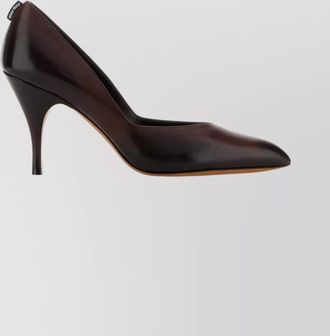 Miu Miu leather pointed toe pumps