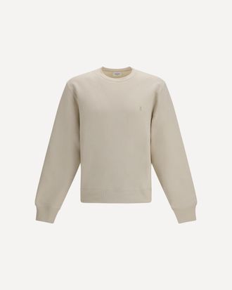 Saint Laurent Felpa con logo Cassandre ricamato Man XL
