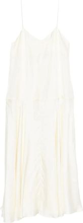 St.Agni Abito in seta - Bianco