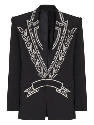 Balmain Denim jack - Zwart