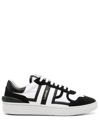 Lanvin White Clay Sneakers White Leather Sneakers