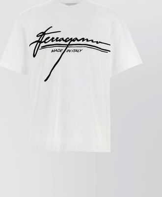 Ferragamo signature crew neck t-shirt