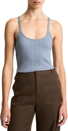 Vince Variegated Rib Tank