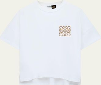 Loewe x Paulas Ibiza Cotton Boxy Fit Anagram T-Shirt