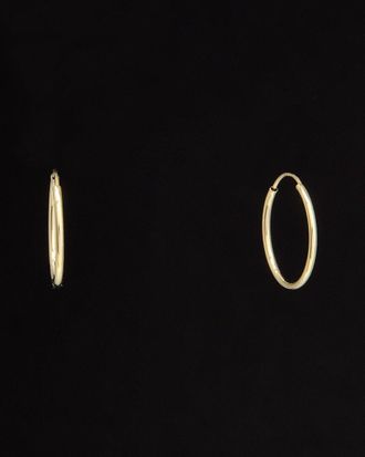 Italian Gold, Inc 14K Italian Gold Endless Hoops