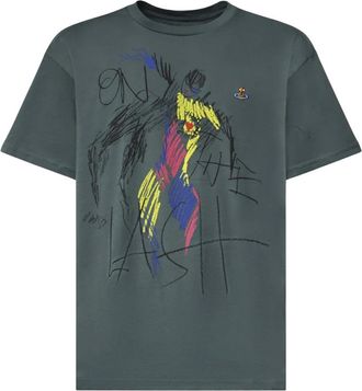 Vivienne Westwood T-Shirts - Heren - T-shirts - Groen - L - Tops
