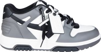 Off-white Grey/White Low-Top Out Of Office Sneakers
