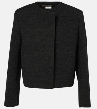 Toteme Cropped bouclé jacket