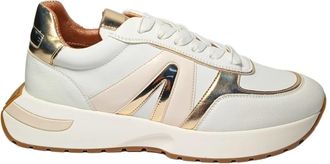 Alexander Smith Hyde Sneaker - Dames - Sneakers - Wit - 37 EU - Leer - Schoenen