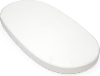 Stokke Sleepi Bed Organic Cotton Fitted Sheet in White at Nordstrom